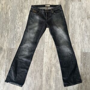 LEI Dark Wash Bootcut Jeans